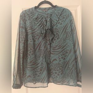 Tara Jarmon animal print top